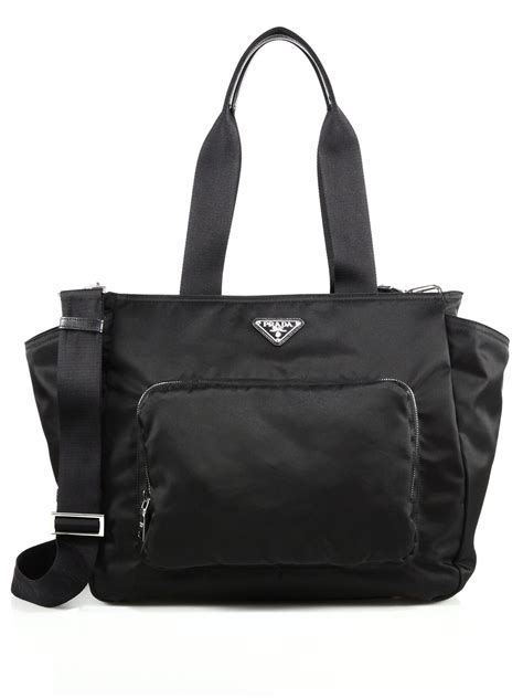 prada nappy bag|saks prada diaper bag.